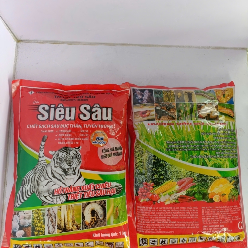 SIÊU SÂU – SIÊUGON 85GR  đặc trị rầy lưng trắng trên lúa.