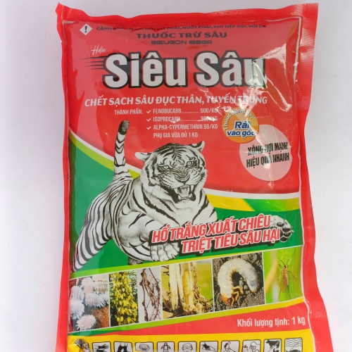 SIÊU SÂU – SIÊUGON 85GR  đặc trị rầy lưng trắng trên lúa.