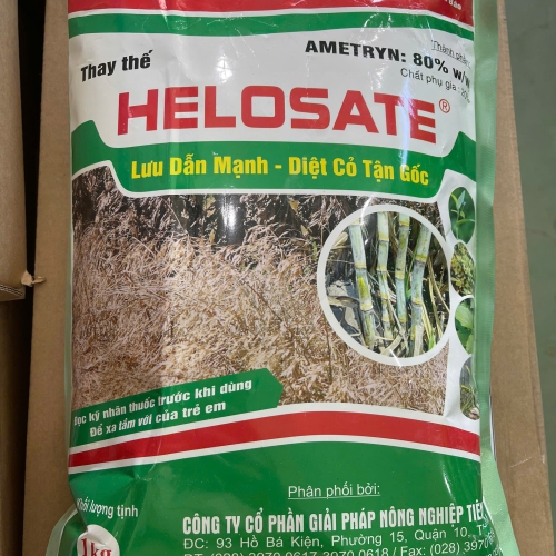 Thuốc Trừ Cỏ HELOSATE 480SL Chính Hãng – Glyphosate IPA 480g/L – Diệt Cỏ Dại, Cỏ Lá Rộng, Cỏ Hòa Bản