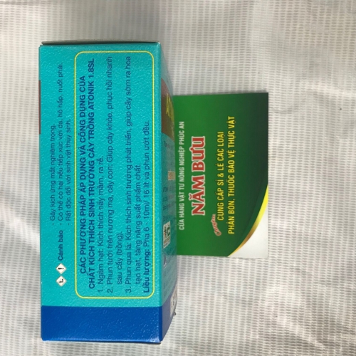(KTST) Hộp 10 gói Atonik 1.8SL 10ml (kích thích tăng trưởng cây trồng)- VTNN Năm Bưu