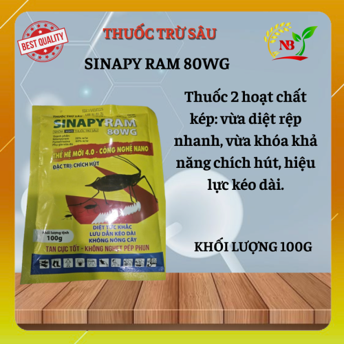 (SÂU) SINAPY RAM 80WG 