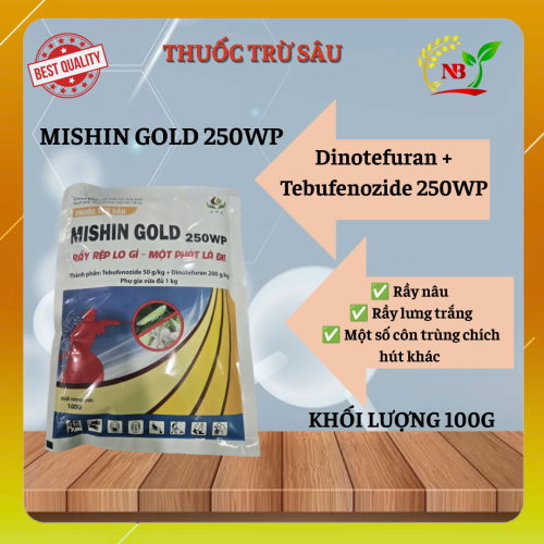 MISHIN GOLD 250WP GÓI 100G