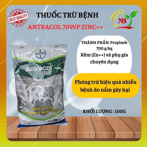 thuốc bệnh ANTRACOL 70WP ZINC++