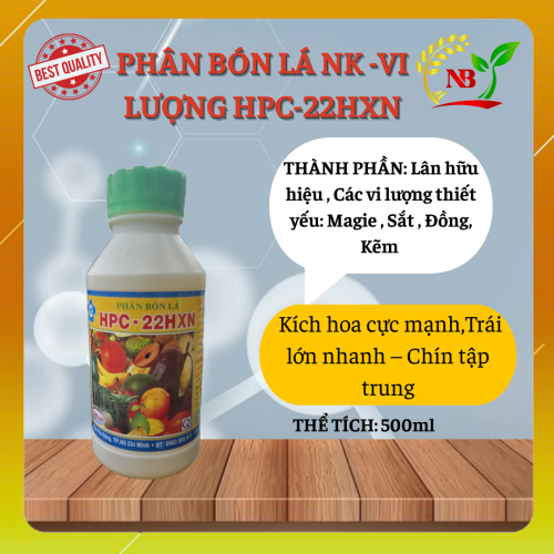 PHÂN BÓN LÁ NK -VI LƯỢNG HPC-22HXN