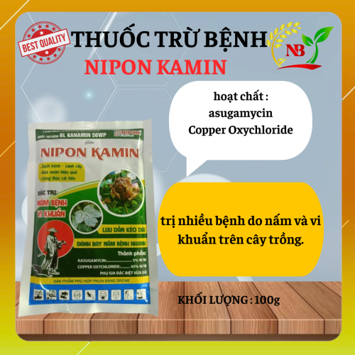 NIPON KAMIN – ĐẶC TRỊ NẤM, VI KHUẨN HIỆU QUẢ – PHỤC HỒI CÂY NHANH