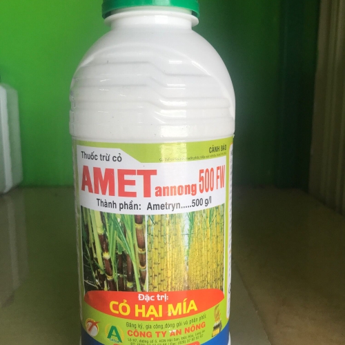 (CỎ) Thuốc trừ cỏ Amet annong 500FW 900ml- VTNN Năm Bưu