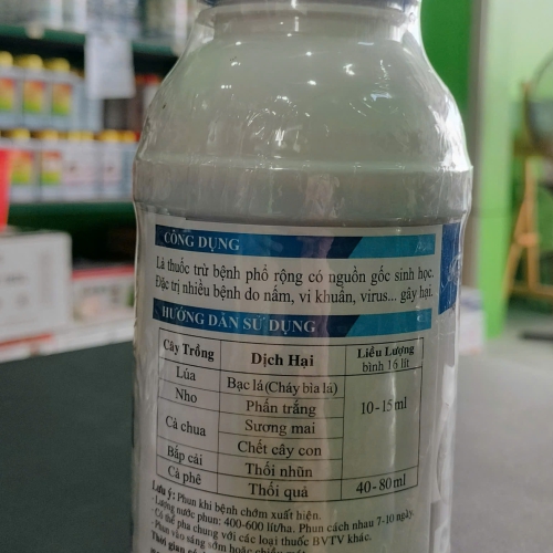 (BỆNH) Sạch khuẩn 4.0NB - 450ml - ThaiPonbao 40SL-Nam Bắc