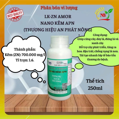 Nano Kẽm 700 (LK- Zn Armor) - Chai 250ml