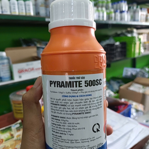 Thuốc trừ sâu PYRAMITE 500SC (HIỆU NIPON-MITE) 450ml